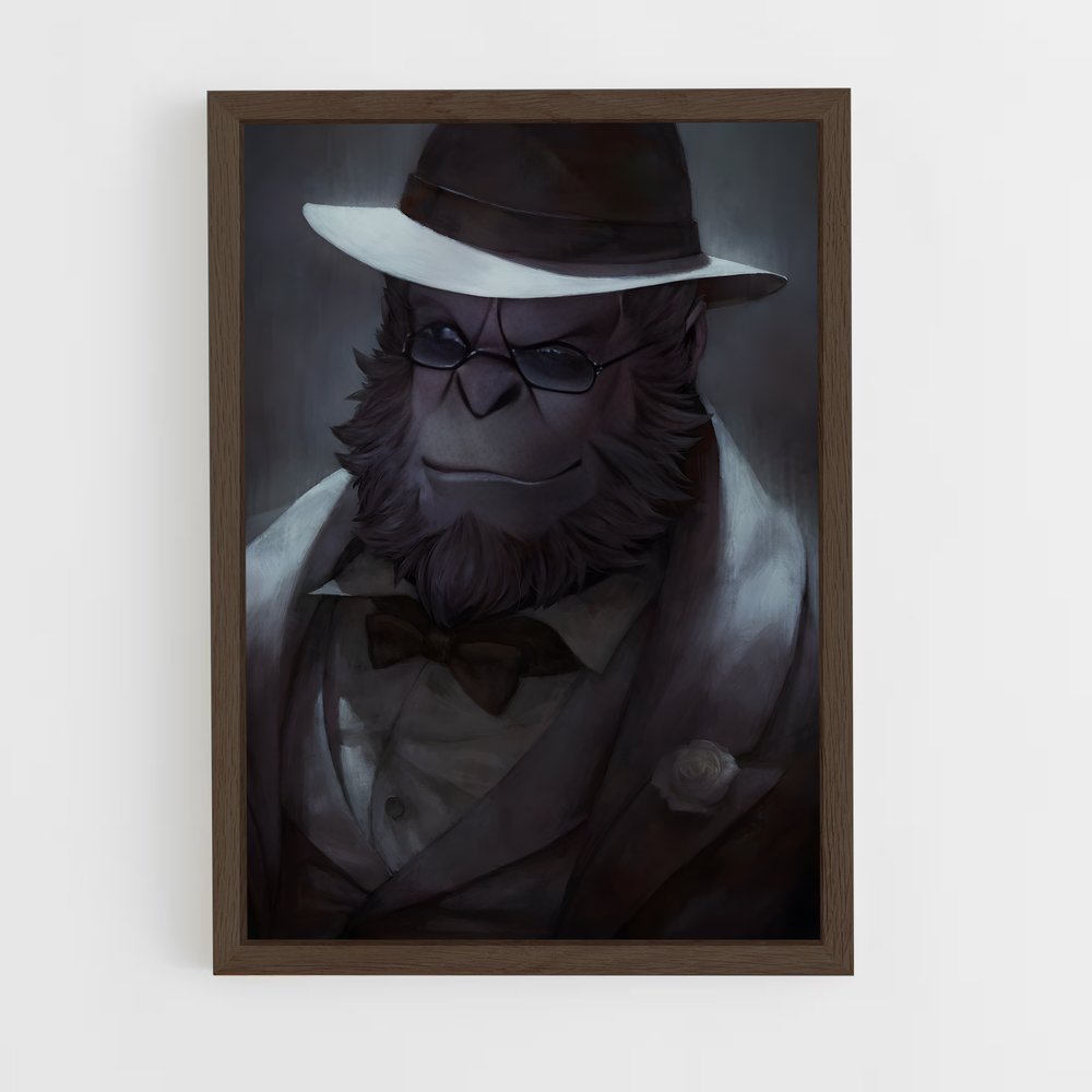 Poster Winston le Sage – affiche Overwatch (vue 5)